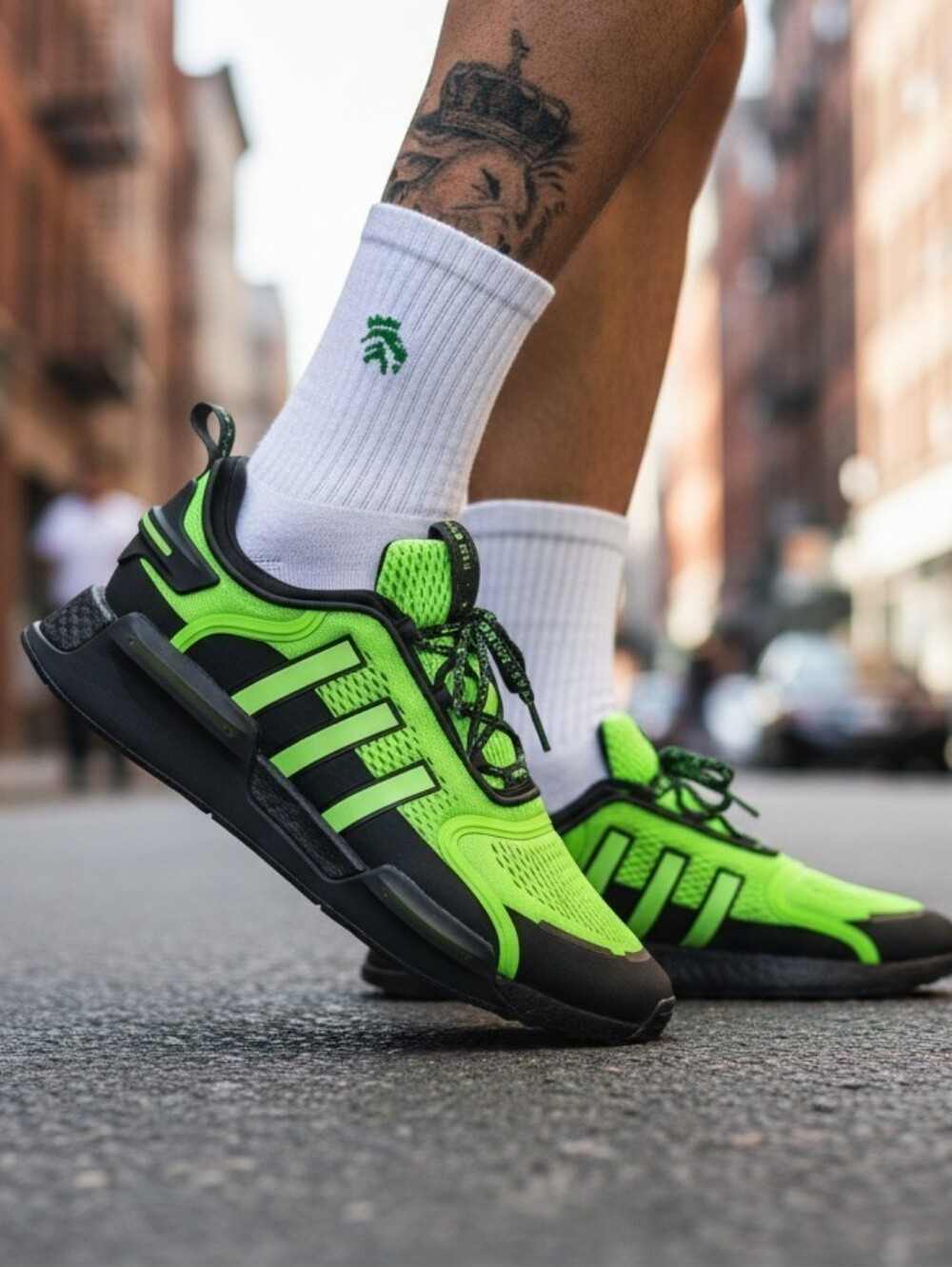 Adidas NMD_V3 Men's Sz 11 Solar Green/Black